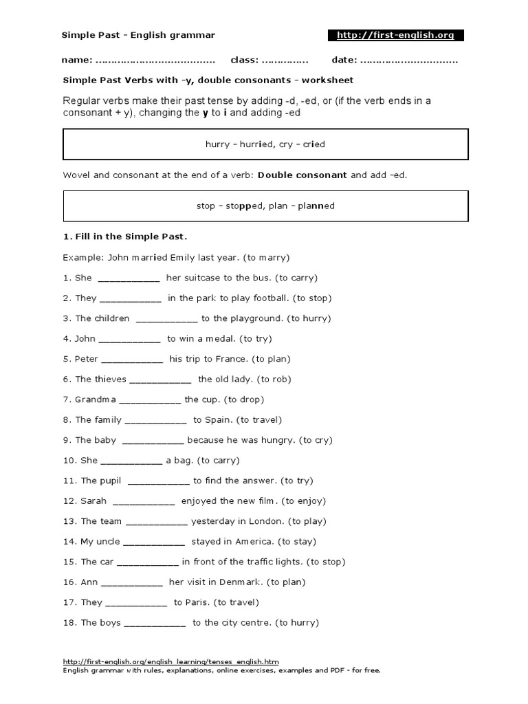 simple-past-07-double-consonants-worksheet