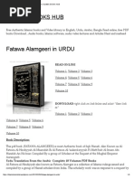 Download Fatawa Alamgeeri in Urdu _ Islamic Books Hub by Khateeb Ul Islam Qadri SN285730467 doc pdf