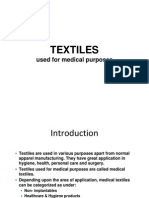 Textiles Used For Medical Purposes