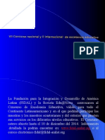 VII Concurso Nacional de Excelencia Educativa Organizado Por FIDAL