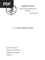 Bibliografia CaBibliografia Carl Friedrich Gauss