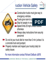 Construction Vehicle Safety