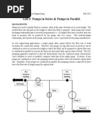 Lab 3-Pumps in Series and Parallel