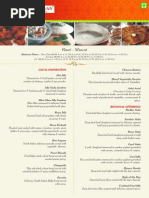 Table d'Hôte Indian Menu Options | PDF | Indian Cuisine | Food And ...