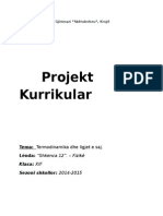 Projekt Kurrikular (Fizika 12)