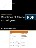 Reactions of Alkenes and Alkenes (Brown and Poon)