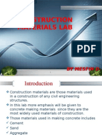 Construction Materials Lab: by Mesfin D