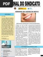 Jornal SIndicato dos Odontologistas de São Paulo