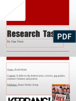 Research Task: by Dan Twist