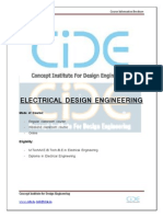 Electrical Design Engineering Course Info