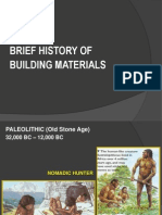 Brief History of Building Materials