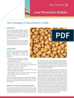 West of England Loss Prevention Bulletin The Carriage of Soya Beans in Bulk