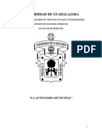 Derecho Municipal