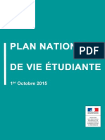 Plan national pour la vie étudiante