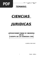 Temario g.c, c. Juridicas