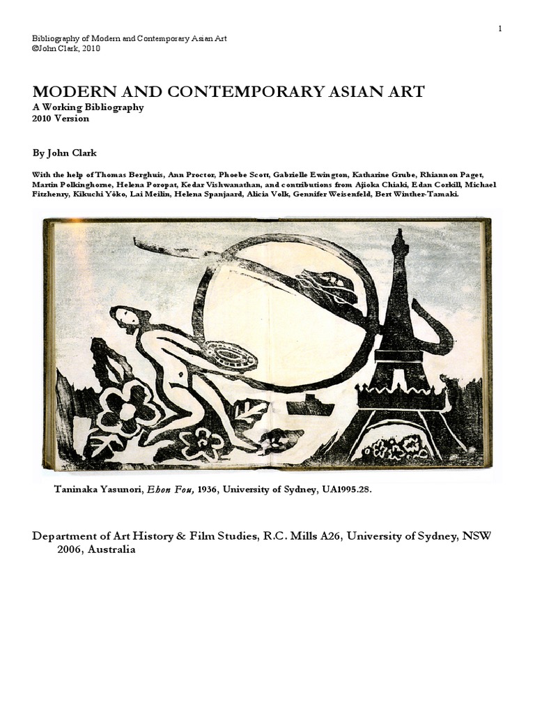 Modern And Contemporary Asian Art2010 Kgaug23 Thailand Indonesia