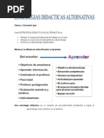 5. Estrategias Didácticas Alternativas