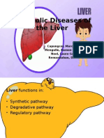 Metabolic Diseases of the Liver