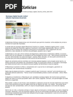 DN - Quiosque digital faculta 'online' edições impressas de jornais