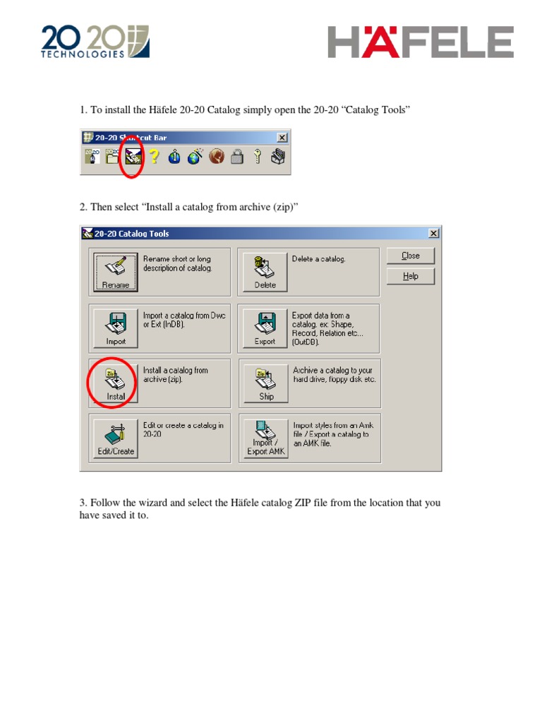 2020 Hafele Catalog Installation
