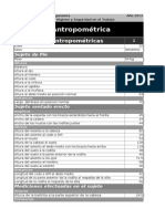 Datos Antropométricos 2012
