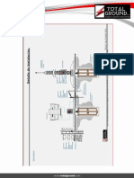 Diagrama Instalación de Pararrayo y Tierra Física para Transformador PDF