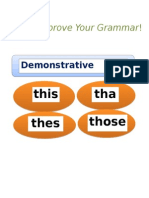 Demonstratives Pronouns