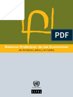 Balance Económico de América Latina - cepal