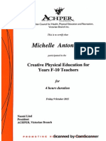 Achper Certificate