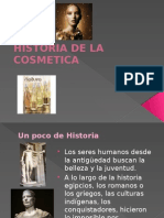 Historia de La Cosmetica