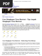 Download Cara Menghapus Virus Shortcut - Tips Ampuh Menghapus Virus Shortcut by alhanun SN285824925 doc pdf