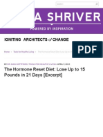 The Hormone Reset Diet: Lose Up To 15 Pounds in 21 Days (Excerpt) - Maria Shriver