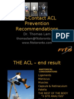 ACL Prevention TDSB