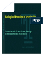 Biological Theories of Criminality