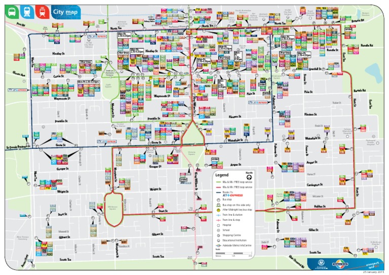 Adelaide Bus Routes Overview | PDF