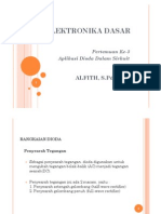 Pertemuan 3 Aplikasi Dioda