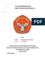 Vancomysin Dan Daptomycin- Meitri Wijaya Kusuma G1A113019-3