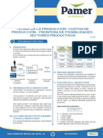 Teoría de La Producción - Costos de Producción - Frontera de Posibilidades - Sectores Productivos