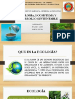 Ecologia Ecosistema y Desarrollo Sostenible y Sustentable