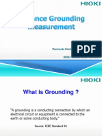 Advance Grounding Measurement