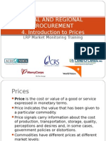 Local and Regional Procurement 4. Introduction To Prices: LRP Market Monitoring Training