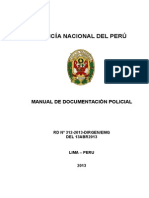 Manual de Documentacion Policial Direje Edu y Doct