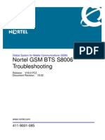 GSM BTS S8006 Troubleshooting
