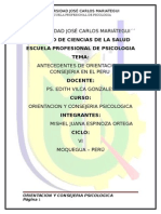 ANTECEDENTES  DE LA ORIENTACION Y CONSEJERIA EN EL PERU.docx