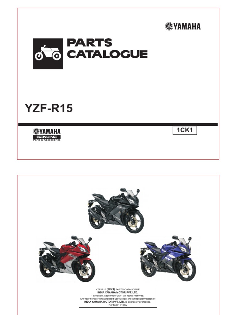 yamaha r15 spare parts online
