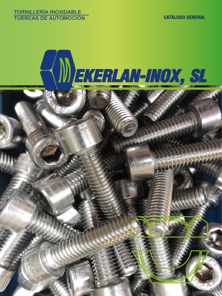 tablastornillostuercasDIN.pdf Tornillo Artesanías