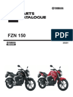 YAMAHA FZN 150 CATALOGUE