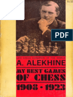 Alexander Alekhine - My Best Games of Chess 1908-1923 Ed 1927