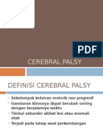 K - 38 Cerebral Palsy (Ilmu Kesehatan Anak)