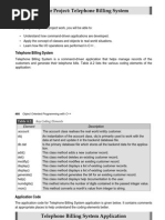 Project Telephone Billing System